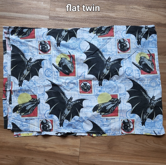 Vintage batman sheets twin flat - Picture 1 of 1